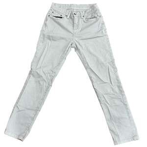 Brooks Brothers Men's Slim Fit 5-Pocket Cotton Stretch Pants W30/L30 Light Grey